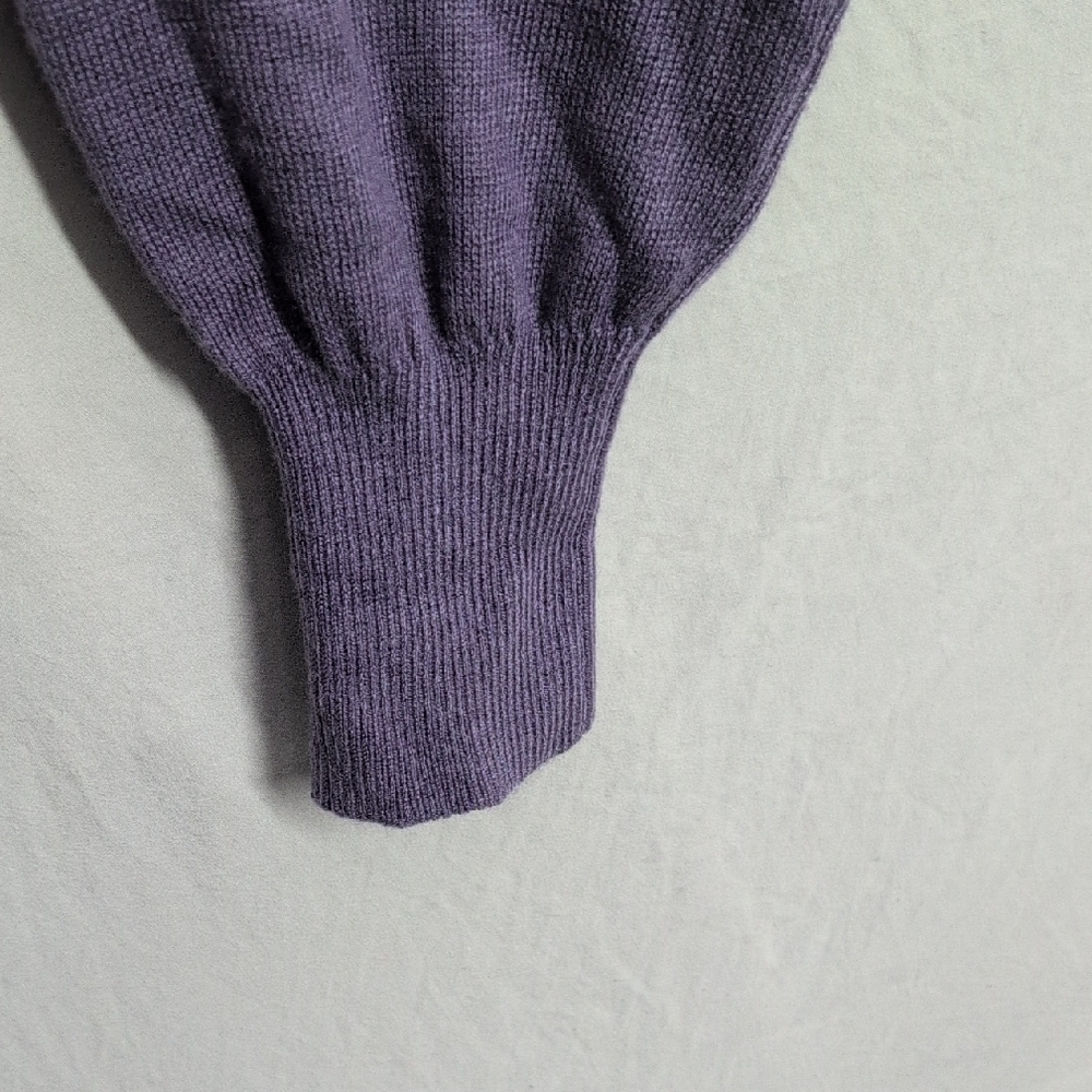 Magaschoni Lavender Crew Neck Sweater - Picture 4 of 4